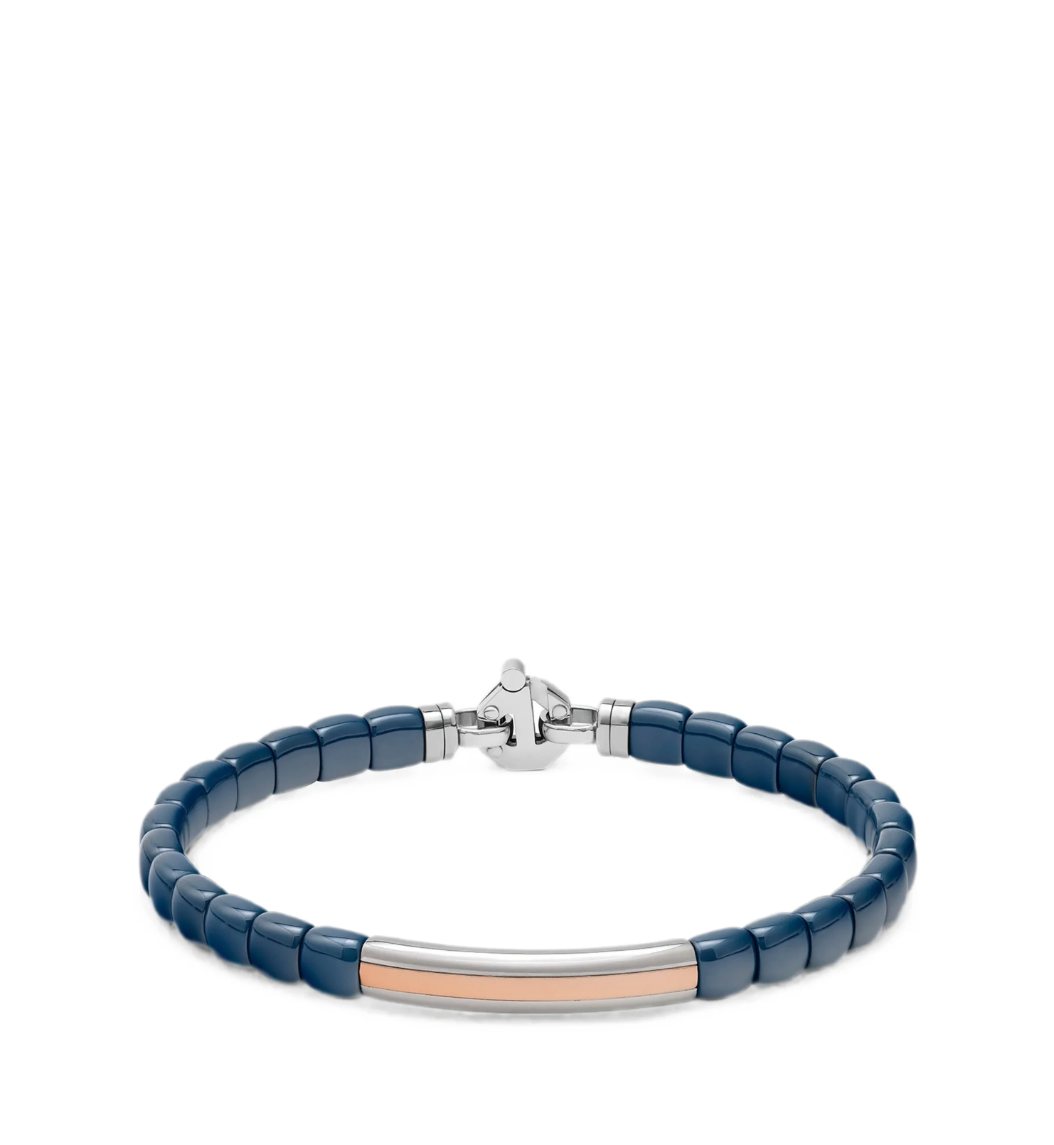 ceramic and gold bar bracelet