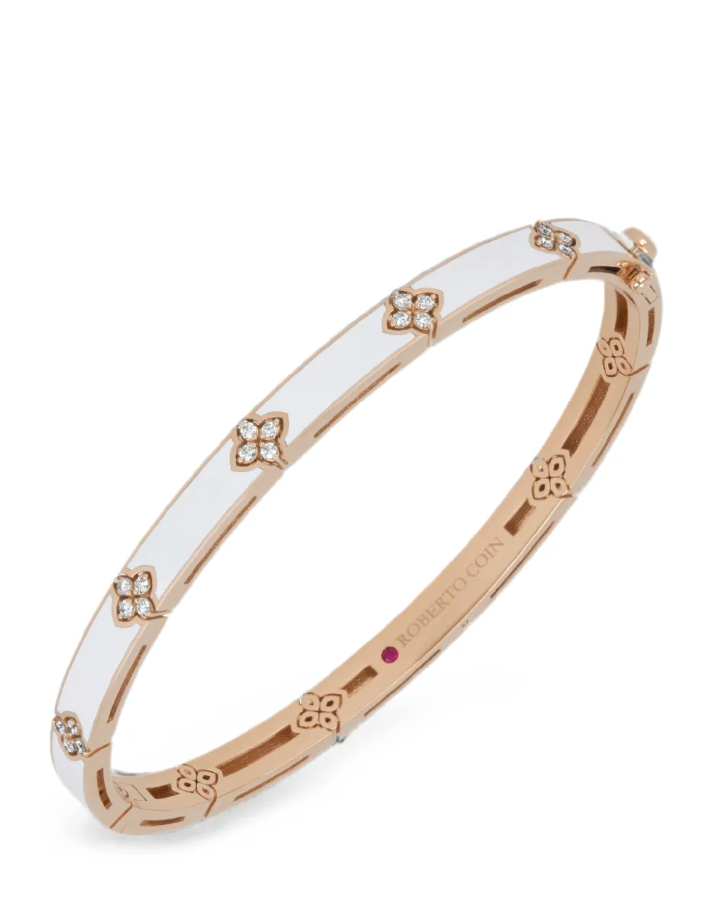 Love in Verona diamond and enamel bracelet