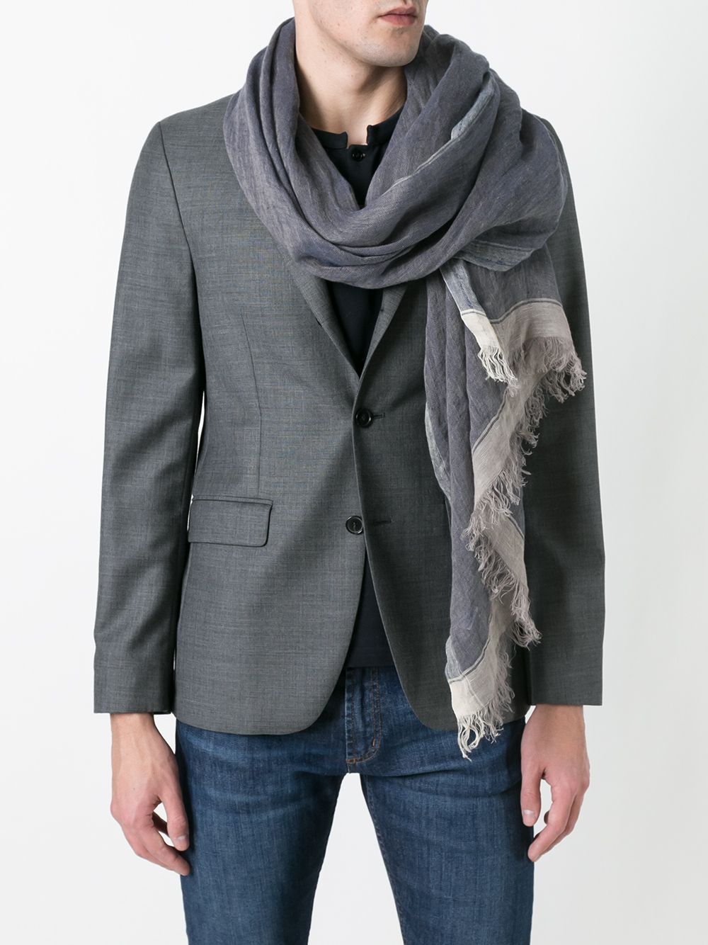 Frayed scarf