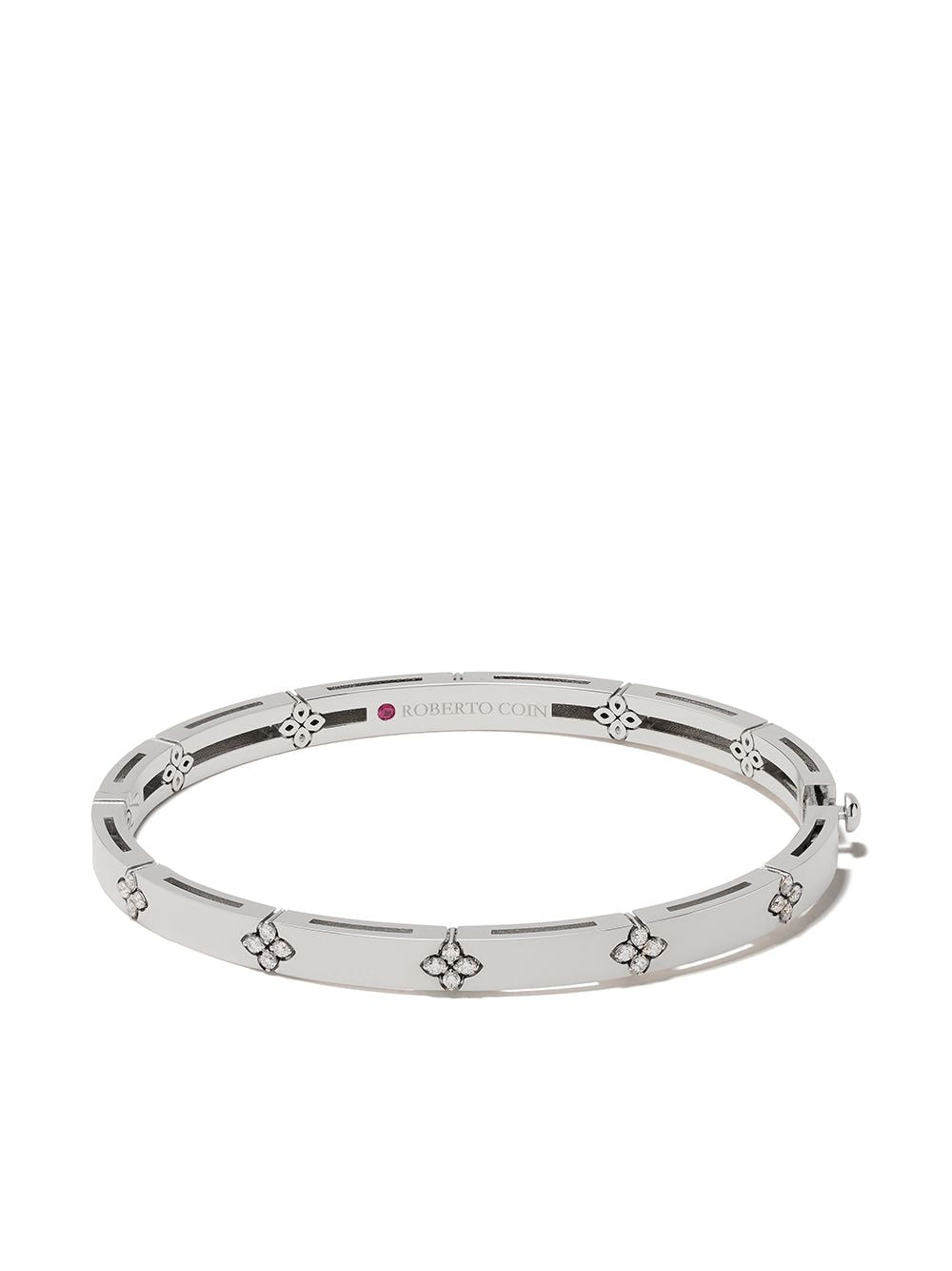 pulsera Love in Verona en oro blanco de 18kt con diamantes 