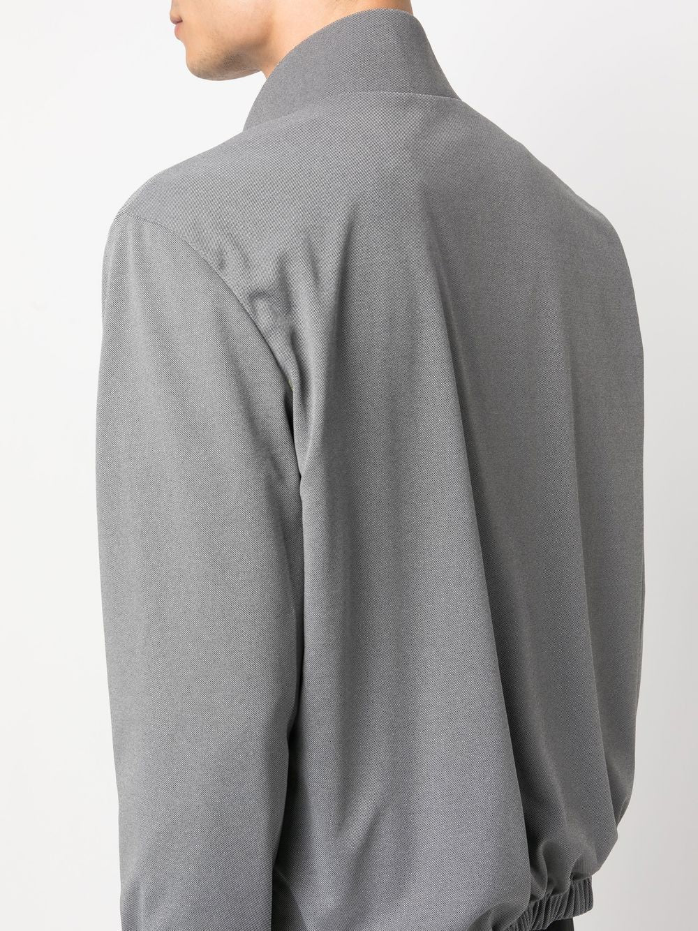 funnel neck bomber jacket