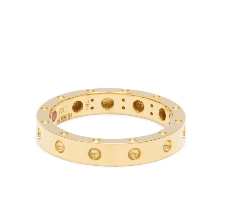 anillo Pois Moi en oro amarillo de 18kt 