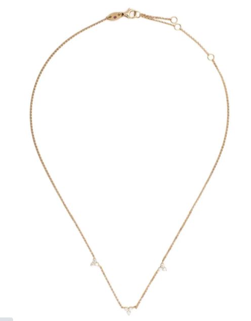 collar Love by the Yard en oro amarillo de 18kt con diamantes 