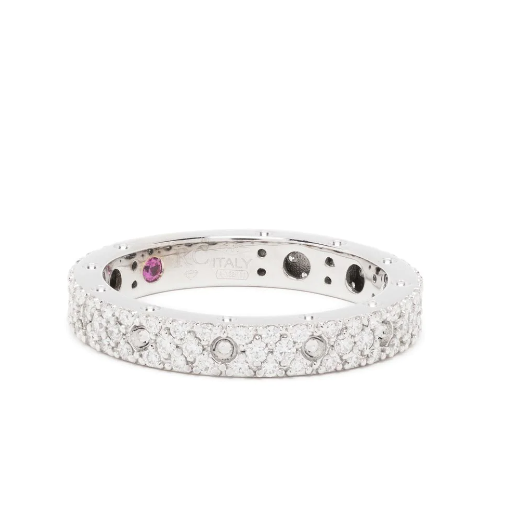 anillo Pois Moi en oro blanco de 18kt 