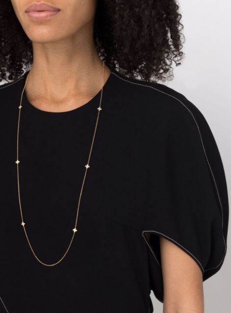 collar Love by the Yard en oro amarillo de 18kt con diamantes 
