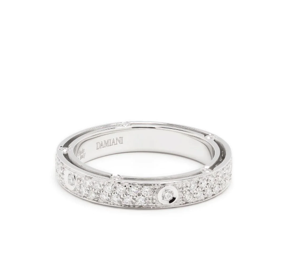 18kt white gold D.Side diamond ring