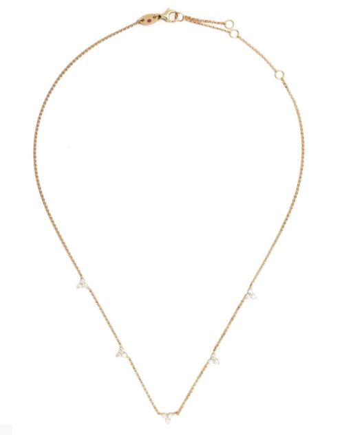 collar Love by the Yard en oro amarillo de 18kt con diamantes 